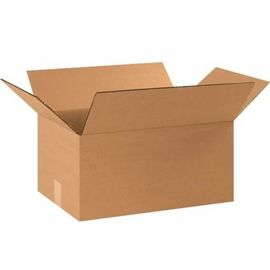 Corrugated Boxes & Pads * | Quill Brand Corrugated Moving Boxes 20 X 20 X 12 Shipping Boxes, 44 Ect, Brown, 10/Bundle (Hd202012)