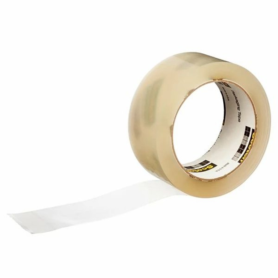 Packing Tape & Dispensers * | Packaging Tape Scotch Commercial Grade Shipping Packing Tape, 1.88 X 54.6 Yds., Clear, 6 Rolls (3750-6)