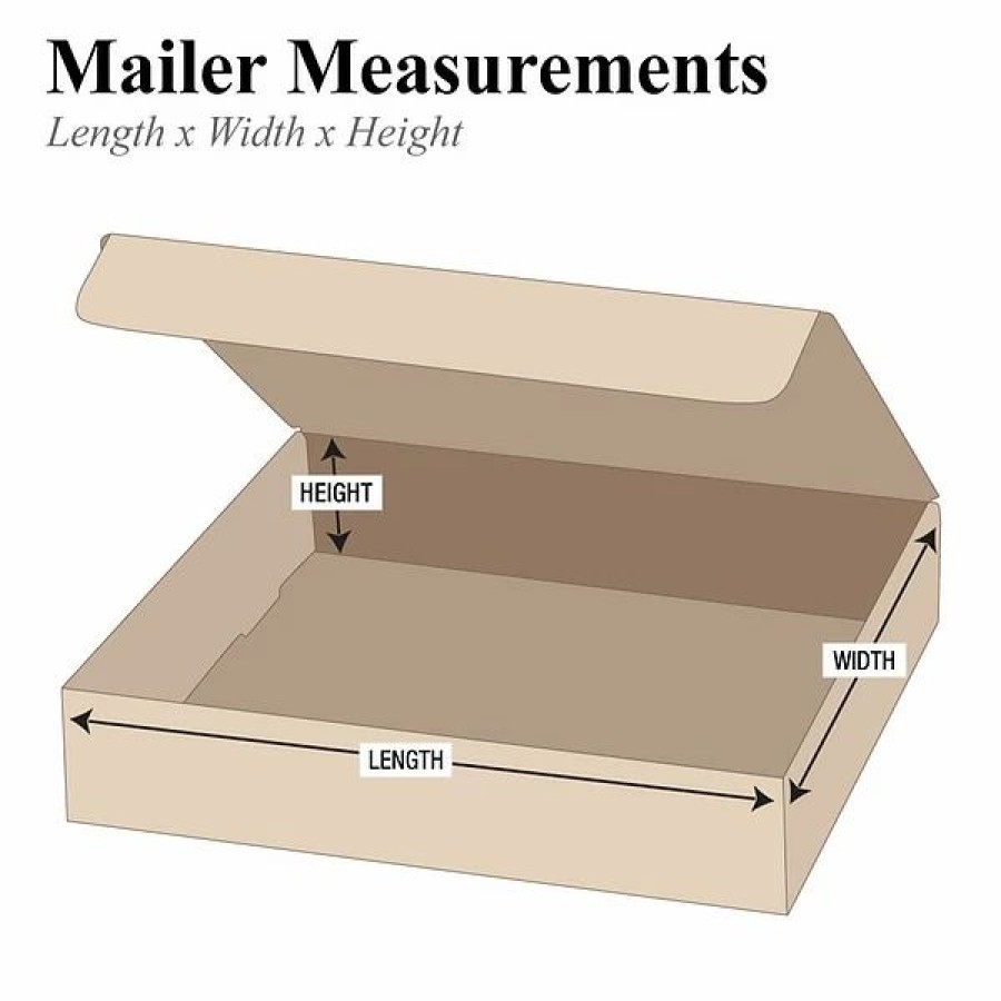 Corrugated Boxes & Pads * | Staples Partners Brand Literature Mailers, 12 1/8 X 9 1/4 X 2 , Kraft, 50/Bundle (M1292K)