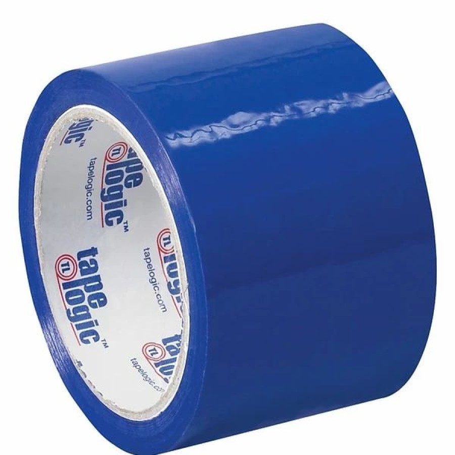 Packing Tape & Dispensers * | Packing Tape Tape Logic 3 W X 55 Yards Blue Carton Sealing Tape, Pack Of 6 (T90522B6Pk)