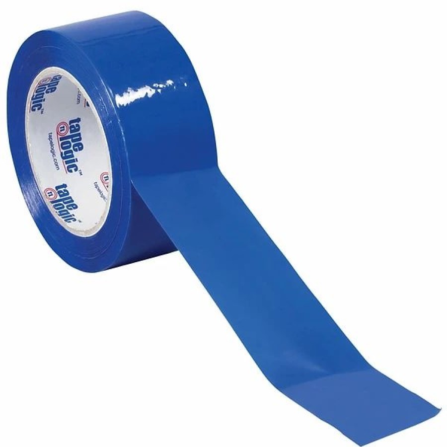 Packing Tape & Dispensers * | Packing Tape Tape Logic 3 W X 55 Yards Blue Carton Sealing Tape, Pack Of 6 (T90522B6Pk)