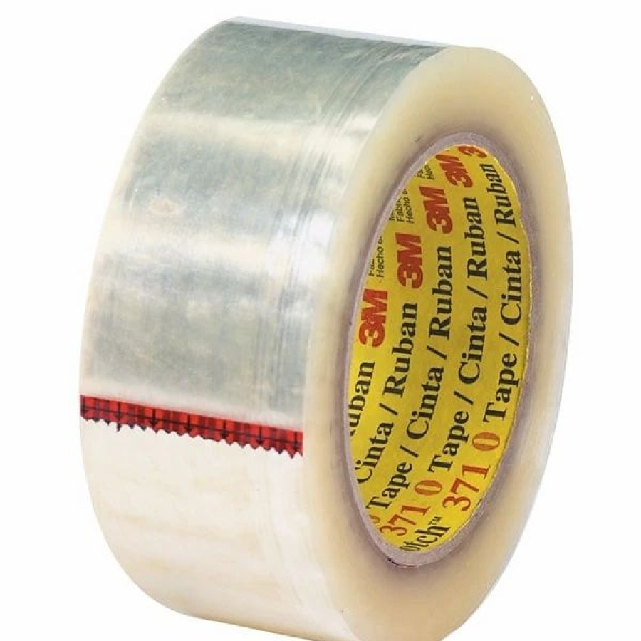 Packing Tape & Dispensers * | Tape Logic Hot Melt Tapes 3M 371 Carton Sealing Tape, 1.9 Mil, 2 X 55 Yds, Clear, 6/Carton (T9013716Pk)