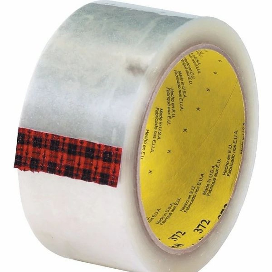 Packing Tape & Dispensers * | Scotch Hot Melt Tapes 3M #372 Hot Melt Packing Tape, 2 X55 Yds., Clear, 36/Case