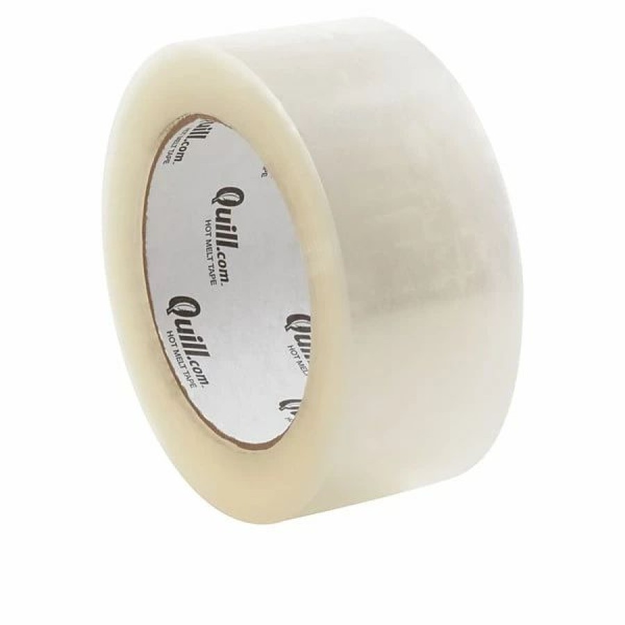 Packing Tape & Dispensers * | Quill Brand Hot Melt Shipping Packaging Tape, 1.9 Mil, 2 X 110 Yds., Clear, 36/Carton (F234/7234Cl)