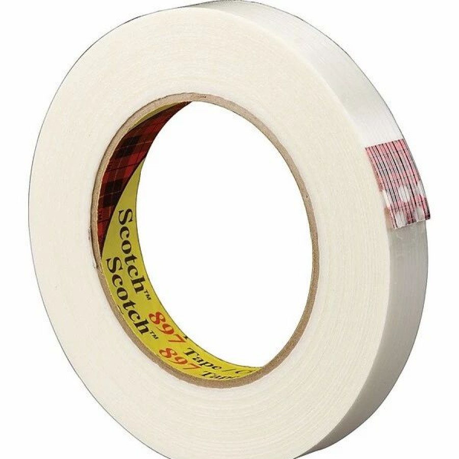 Packing Tape & Dispensers * | Scotch Medium Grade Filament Tape, 3/4 X 60 Yds., 48 Rolls (897)