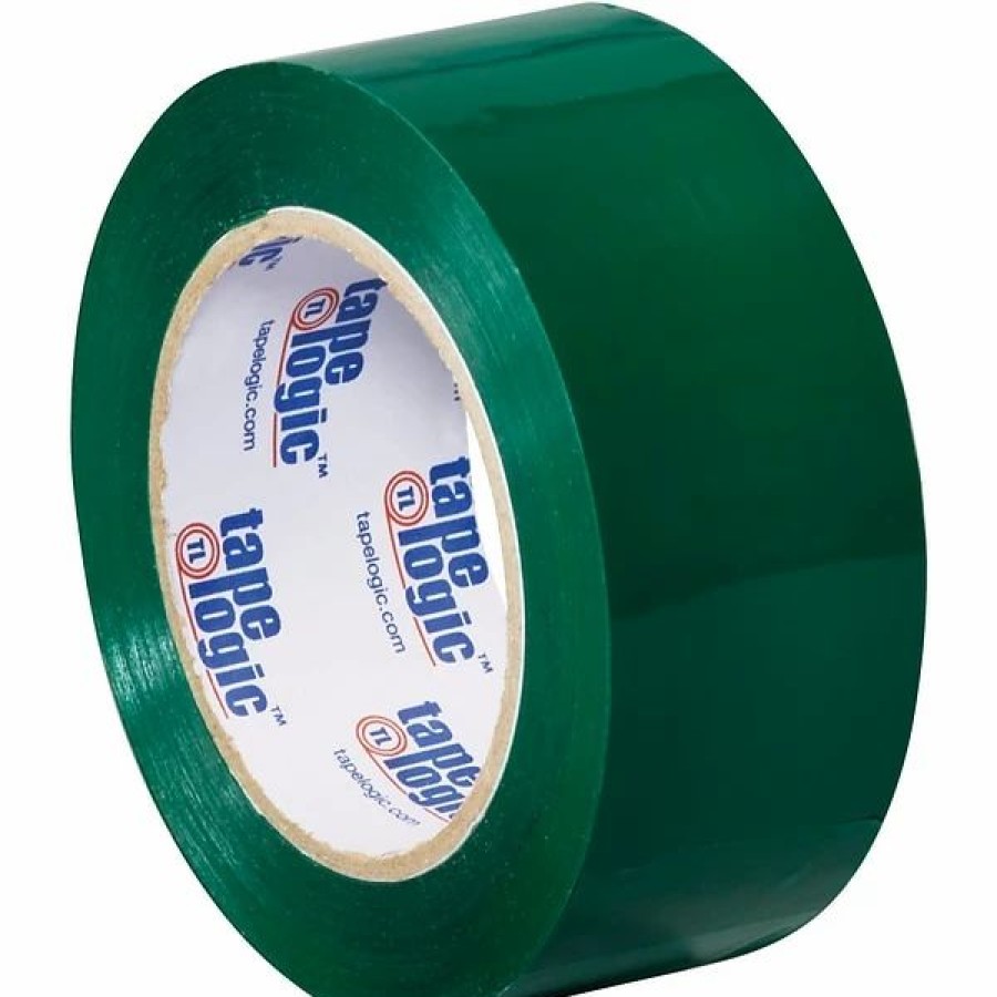 Packing Tape & Dispensers * | Packing Tape Tape Logic Carton Sealing Tape, 2.2 Mil, 2 X 110 Yds., Green, 36/Case (T90222G)