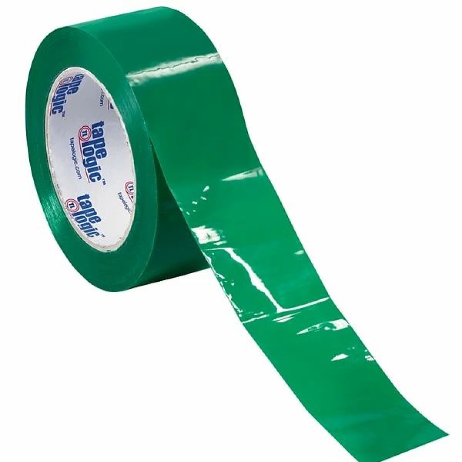 Packing Tape & Dispensers * | Packing Tape Tape Logic Carton Sealing Tape, 2.2 Mil, 2 X 110 Yds., Green, 36/Case (T90222G)