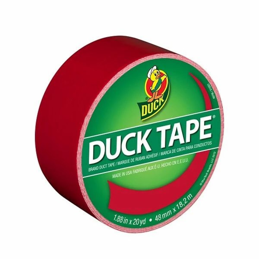 Tape * | Duck Heavy Duty Duct Tapes, 1.88 X 20 Yds., Red/Baby Pink/White, 3 Rolls/Pack (Duckrpw-Stp)