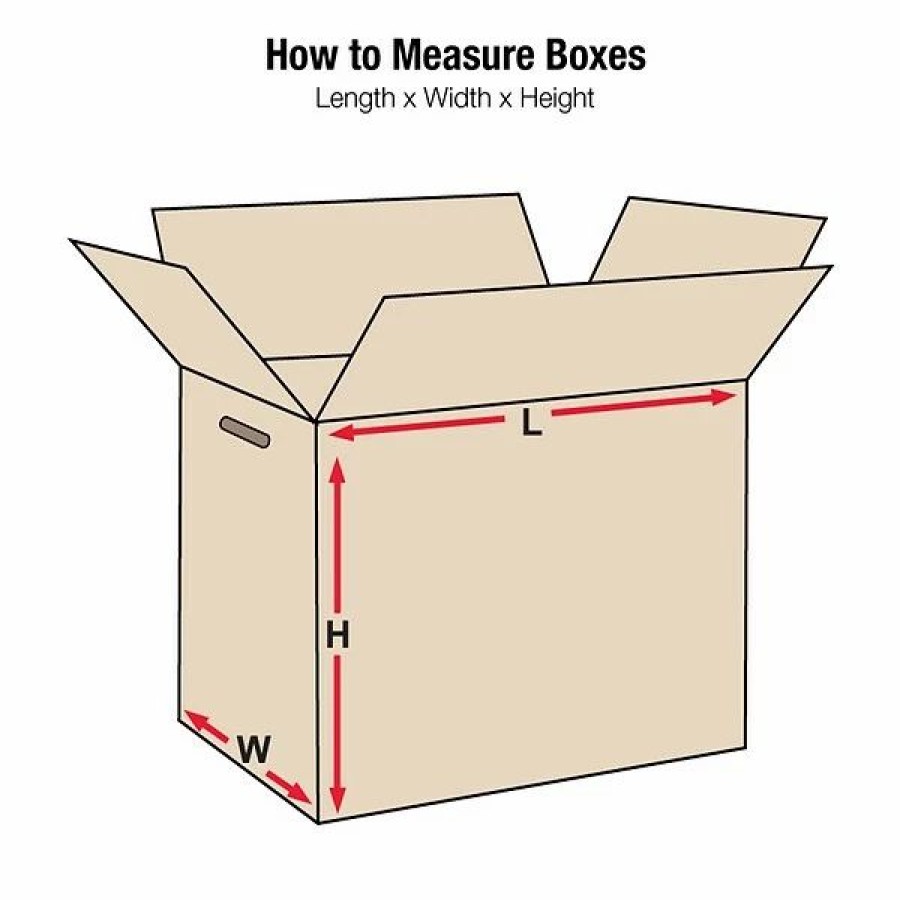 Corrugated Boxes & Pads * | Partners Brand Double Wall Shipping Boxes Double Wall Boxes With Hand Holes, 24 X 12 X 12 , Kraft, 15/Bundle (Hd241212Dwhh)