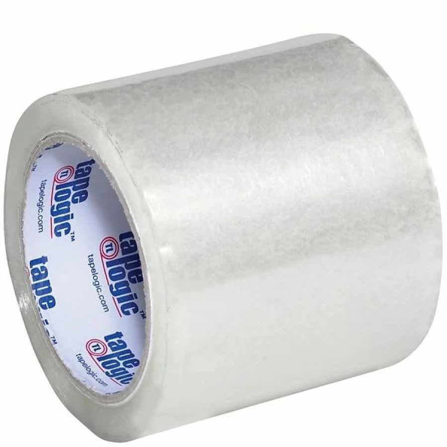 Packing Tape & Dispensers * | Tape Logic Acrylic Tape, 1.8 Mil, 4 X 72 Yds., Clear, 6/Case (T9211706Pk)