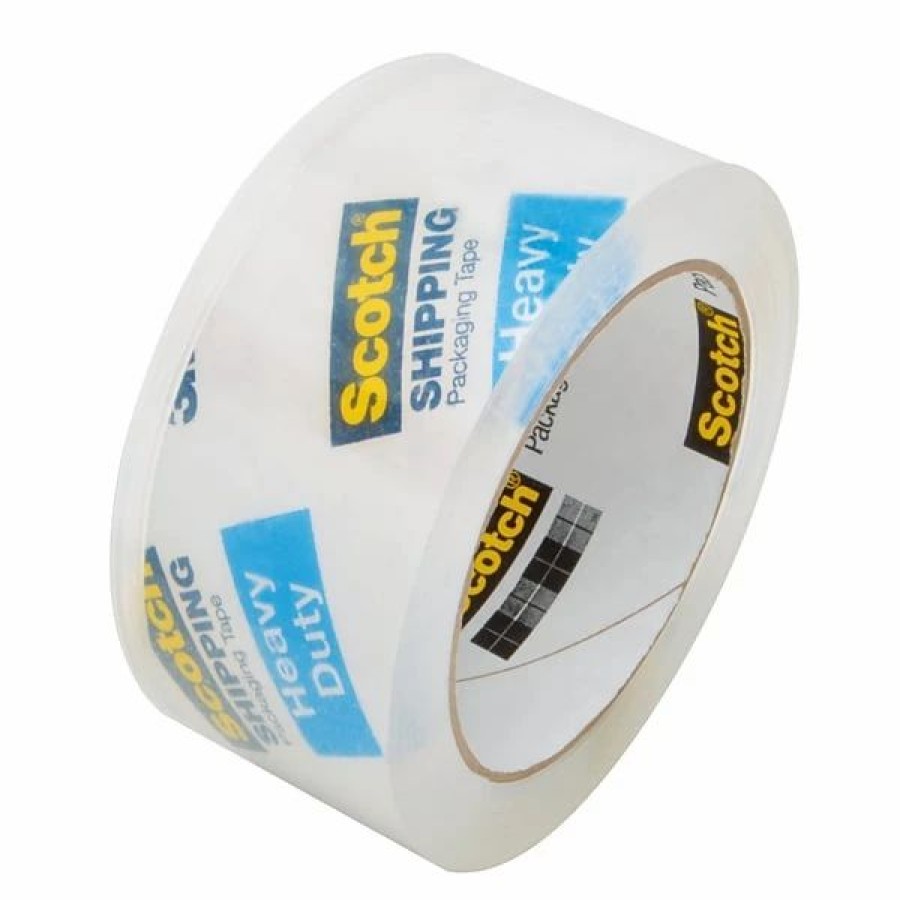 Packing Tape & Dispensers * | Hot Melt Tapes Scotch Heavy Duty Shipping Packing Tape, 1.88 X 54.6 Yds., Clear (3850-12-Dp3)