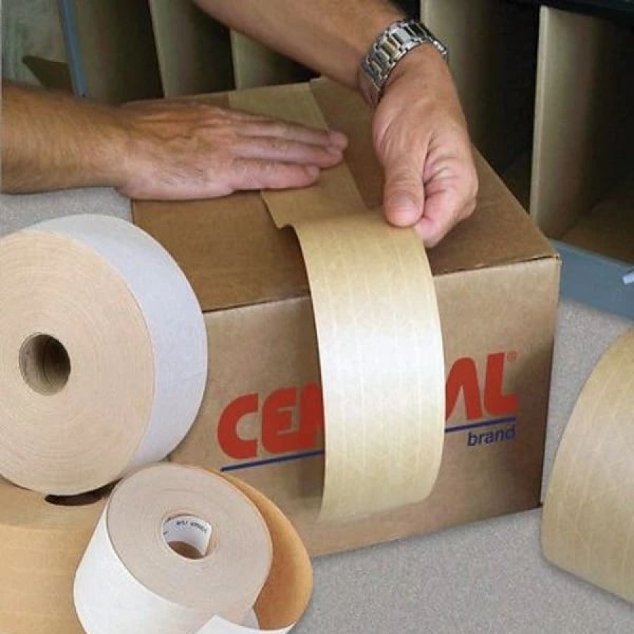 Packing Tape & Dispensers * | Paper Tape Central White 270 Reinforced Tape, 3 W X 450 , 10 Pack (T907270W)