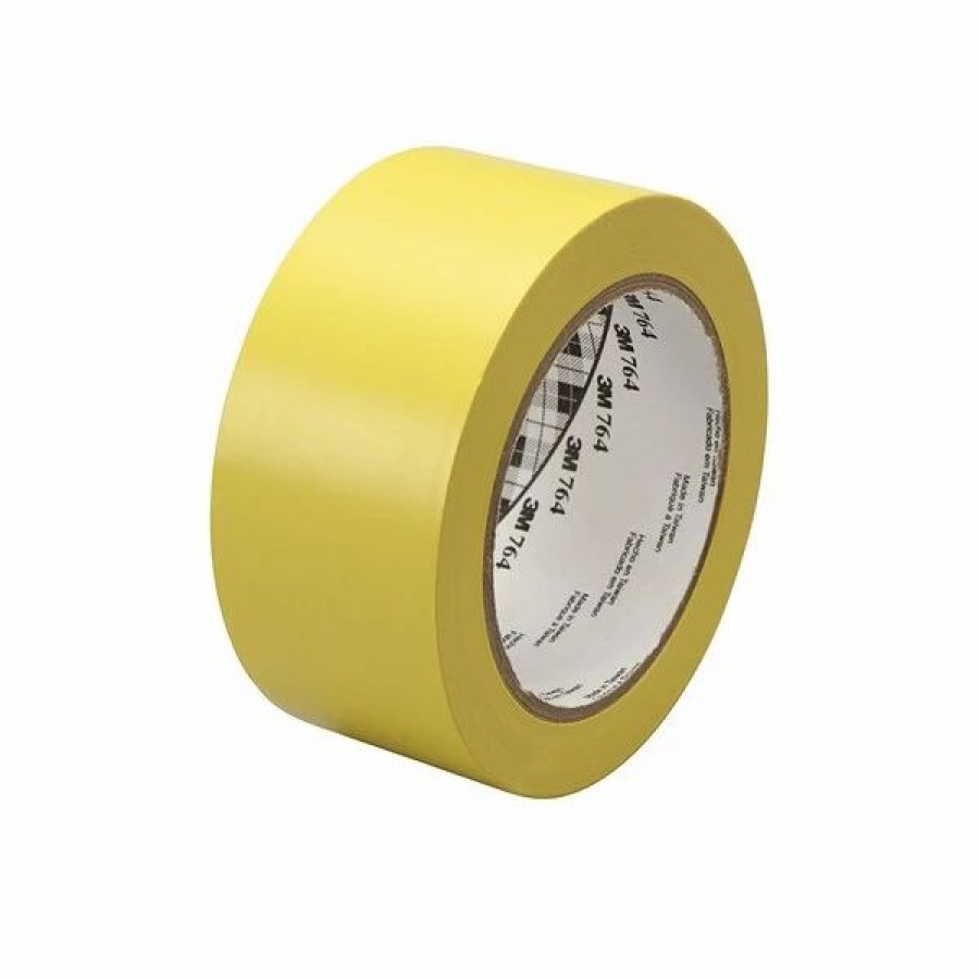 Tape * | 3M 2 X 36 Yds. General Purpose Solid Vinyl Safety Tape 764, Yellow, 6/Pack