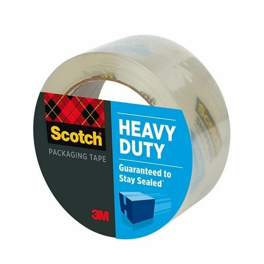 Packing Tape & Dispensers * | Hot Melt Tapes Scotch Heavy Duty Shipping Packing Tape, 1.88 X 54.6 Yds., Clear (3850)