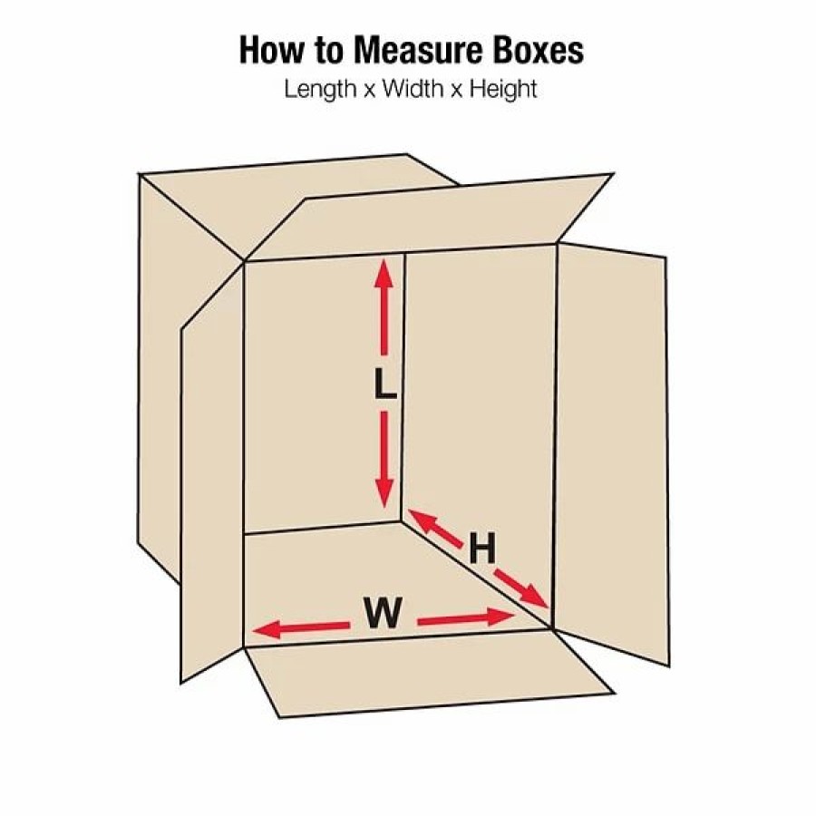 Corrugated Boxes & Pads * | Si Products Corrugated Boxes; 24 Length 24 X 18 X 18 Shipping Boxes, 48 Ect, Brown, 10/Bundle (Hd241818Dw)