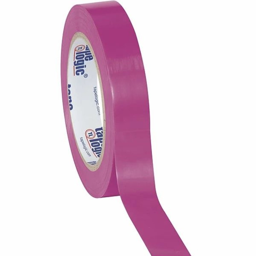 Tape * | Tape Logic Solid Vinyl Safety Tapes Tape Logic 1 X 36 Yds. Solid Vinyl Safety Tape, Purple, 3/Pack