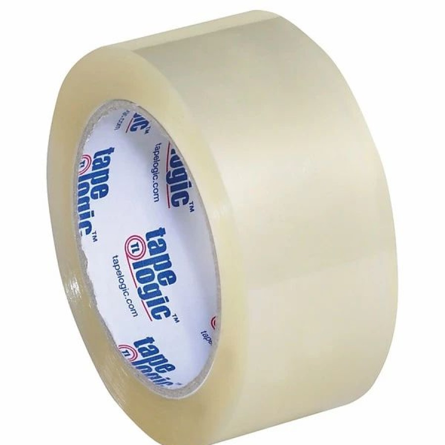 Packing Tape & Dispensers * | Acrylic Tape Tape Logic Carton Sealing Tape, 3.5 Mil, 2 X 55 Yds., Clear, 6/Carton (T9013506Pk)