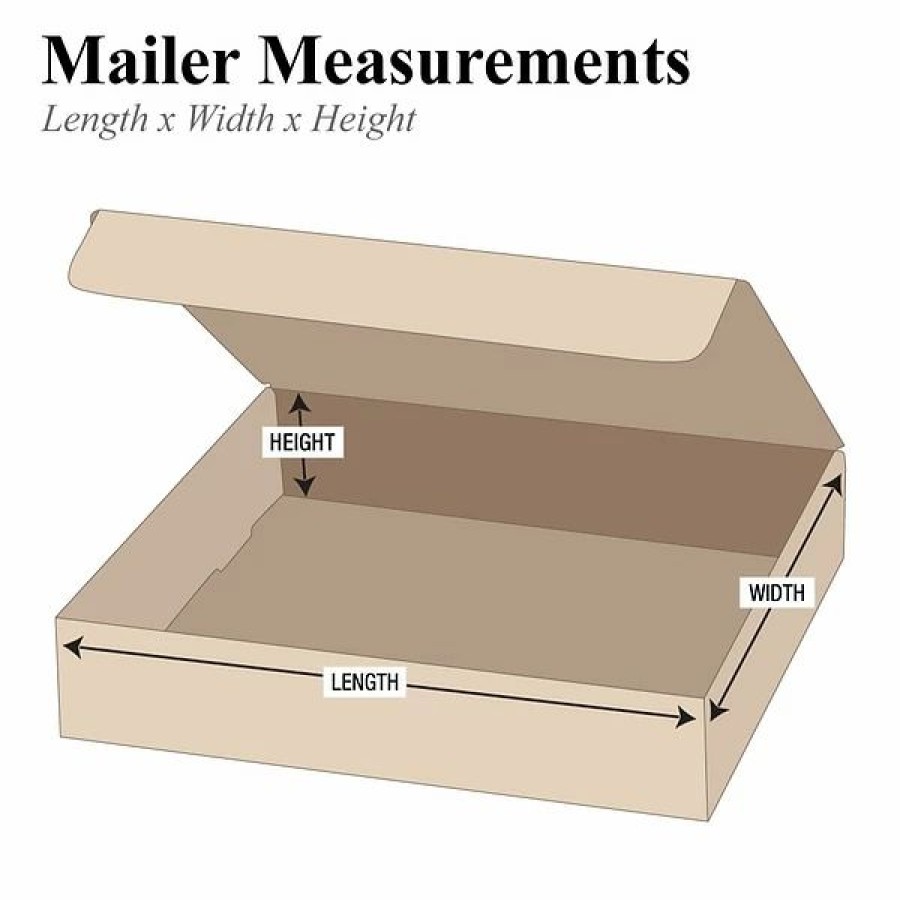 Corrugated Boxes & Pads * | Quill Brand Partners Brand Literature Mailers, 11 1/8 X 8 3/4 X 2 5/16 , Kraft, 50/Bundle (M1182Dk)