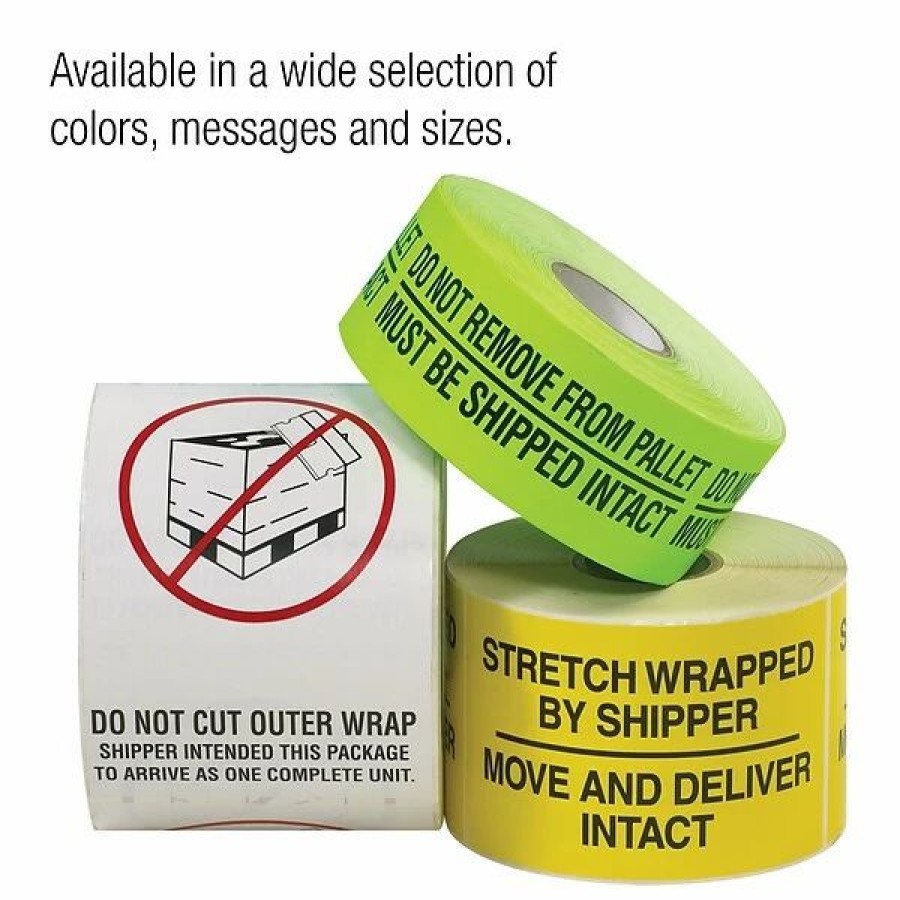 Filing Accessories * | Tape Logic Labels, "Fragile Handle With Care", 4 X 6 , Red/White/Black, 500/Roll