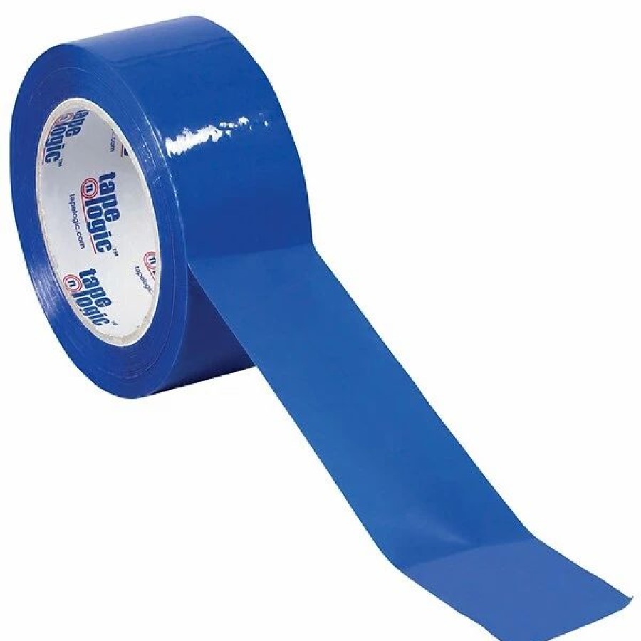 Packing Tape & Dispensers * | Packing Tape Tape Logic Carton Sealing Tape, 2.2 Mil, 2 X 110 Yds., Blue, 18/Case (T90222B18Pk)