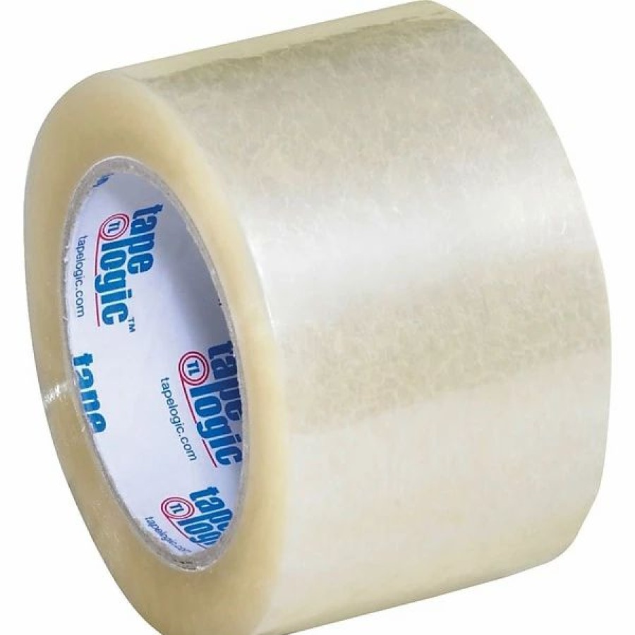 Packing Tape & Dispensers * | Acrylic Tape Tape Logic Acrylic Packing Tape, 2.0 Mil, 3 X 110 Yds., Clear, 24/Carton (T905400)