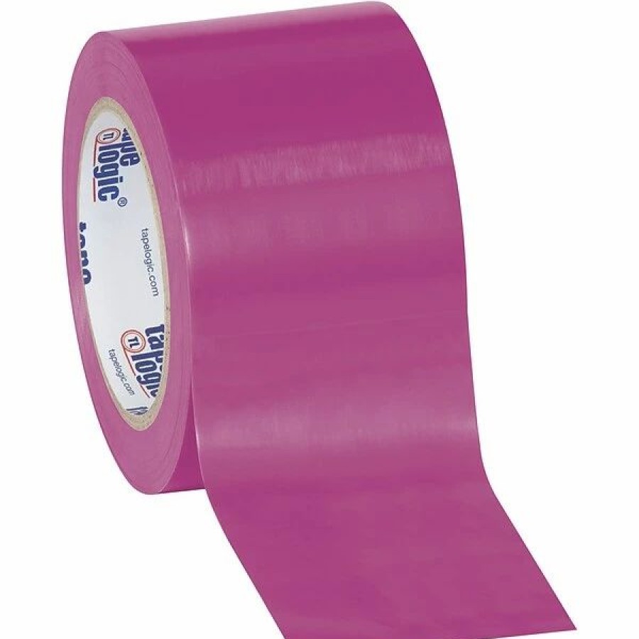 Tape * | Tape Logic Solid Vinyl Safety Tapes Tape Logic 3 X 36 Yds. Solid Vinyl Safety Tape, Purple, 3/Pack