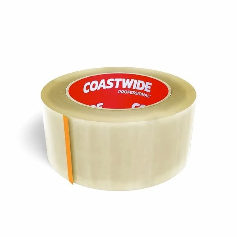 Packing Tape & Dispensers * | Acrylic Tape Coastwide Professional 2 X 110 Yds. Industrial Packing Tape, Clear, 36/Carton (Cw55992)"