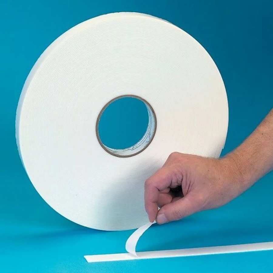 Tape * | Double Coated Tape Tape Logic 3/4 X 36 Yds. X 1/16 Double Coated Foam Tape, White, 2/Pack