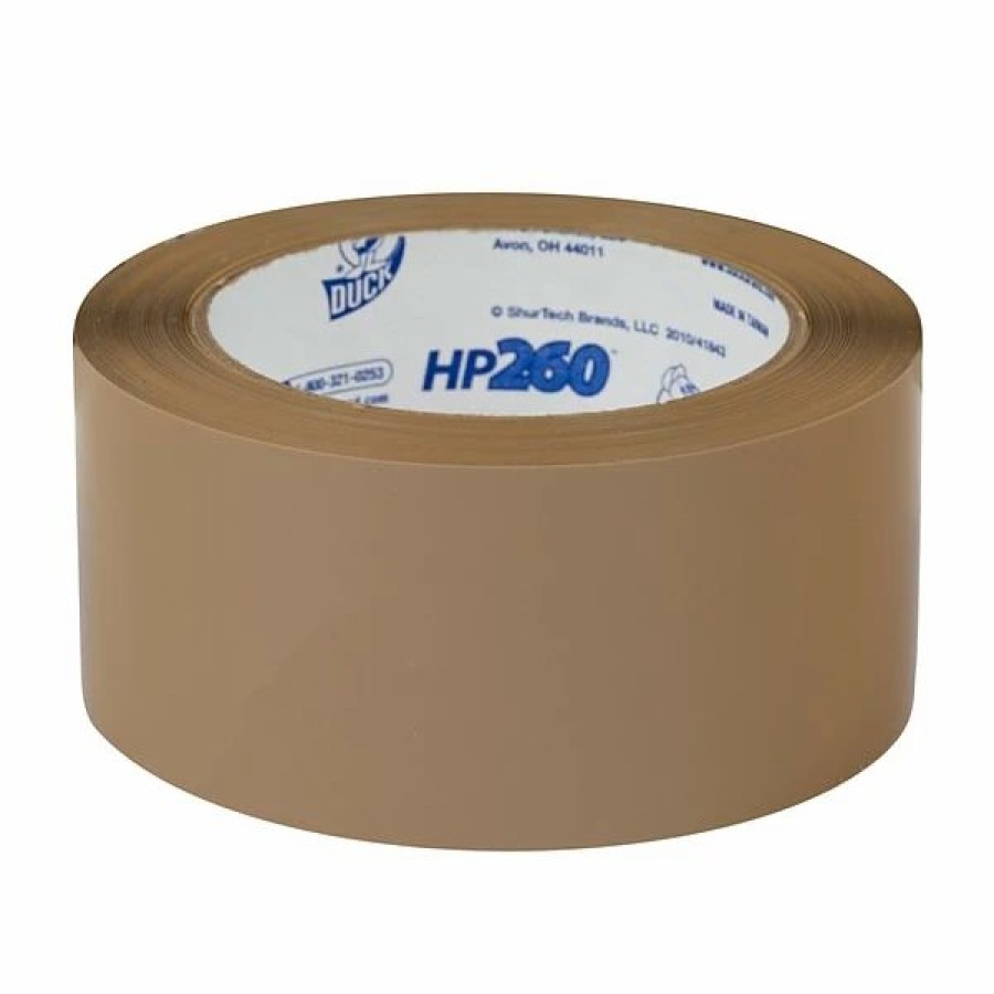 Packing Tape & Dispensers * | Acrylic Tape Duck Brand 1.88 In. X 60 Yd. Hp260 Packing Tape, Tan (299009)