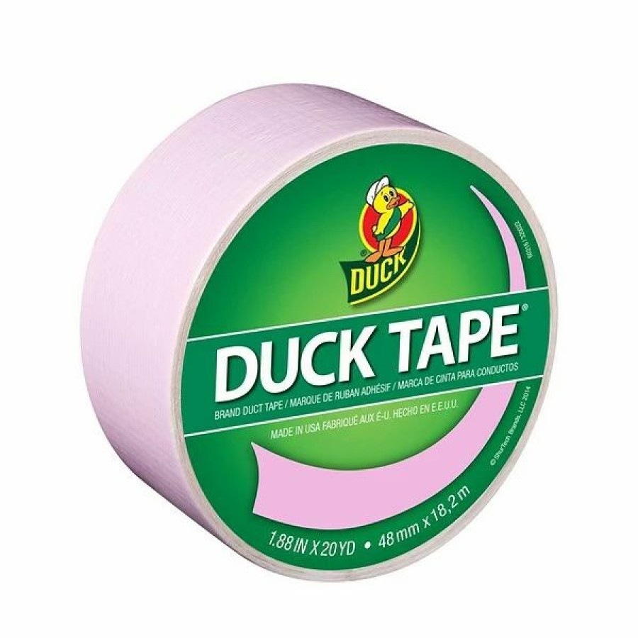 Tape * | Duck Heavy Duty Duct Tapes, 1.88 X 20 Yds., Baby Pink/Aqua, 2 Rolls/Pack (Duckpa-Stp)