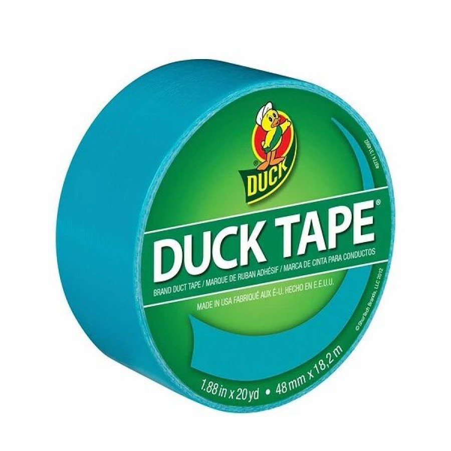 Tape * | Duck Heavy Duty Duct Tapes, 1.88 X 20 Yds., Baby Pink/Aqua, 2 Rolls/Pack (Duckpa-Stp)