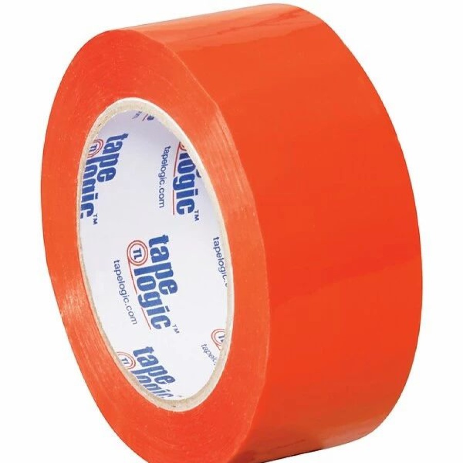 Packing Tape & Dispensers * | Packing Tape Tape Logic 2 W X 110 Yards X 2.2 Mil Carton Sealing Tape, Orange, Pack Of 6 (T90222O6Pk)