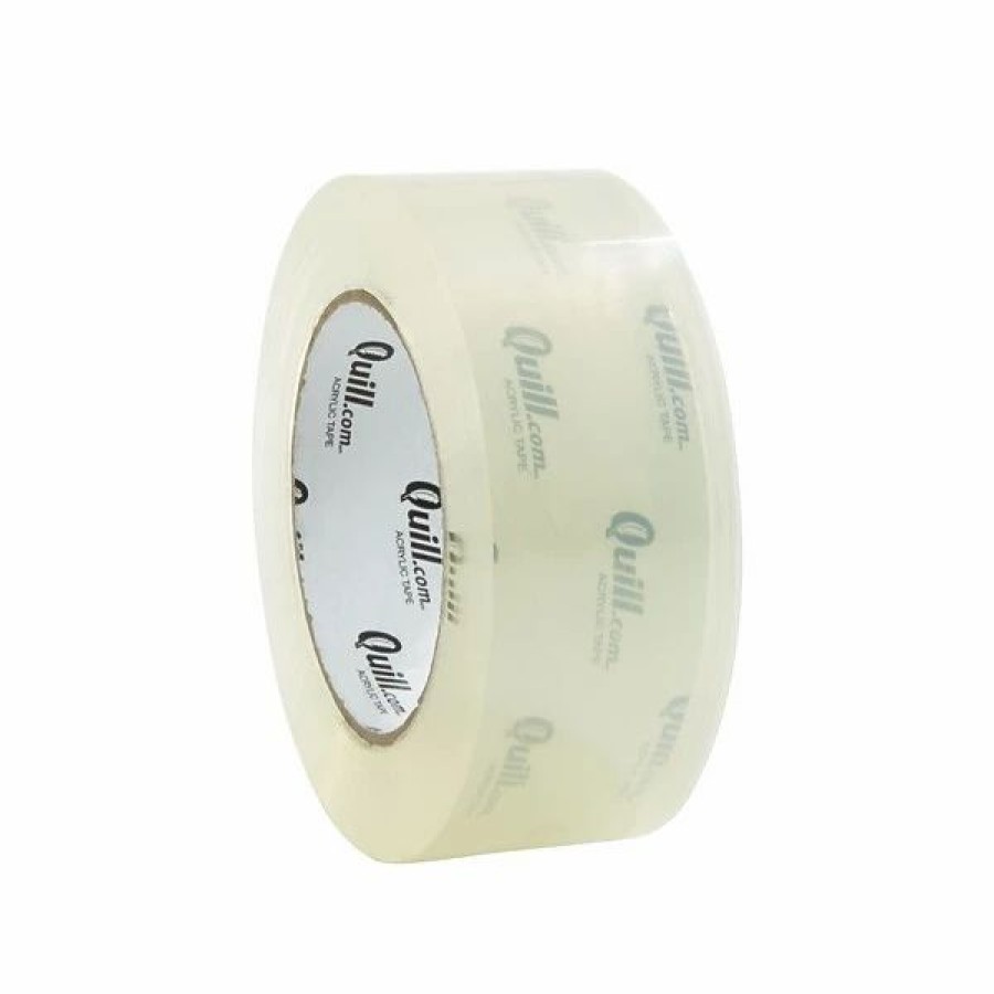 Packing Tape & Dispensers * | Quill Brand Acrylic Packaging Tape, 2.6 Mil, 2 X 109 Yds., Clear, 6/Pack (St-Qa26L6)