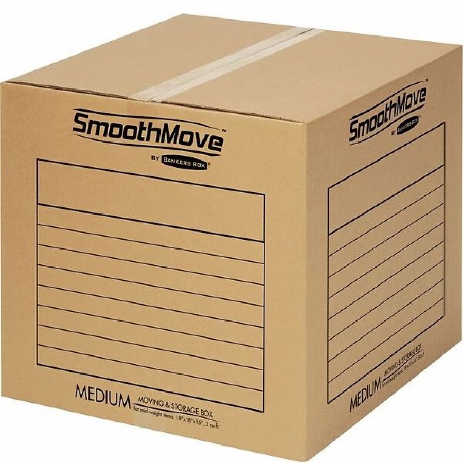 Corrugated Boxes & Pads * | Bankers Box Moving Boxes Bankers Box Smoothmove Moving Kit, 20/Bundle (7713901)