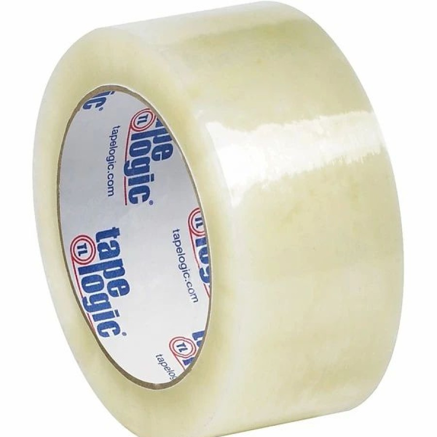 Packing Tape & Dispensers * | Hot Melt Tapes Tape Logic #7651 Cold Temperature Tape, 2.0 Mil, 2 X 110 Yds., Clear, 6/Carton (T90276516Pk)