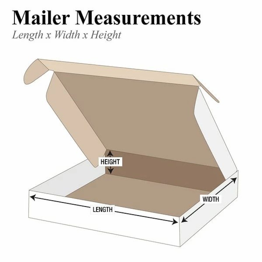 Corrugated Boxes & Pads * | The Packaging Wholesalers 12 1/8 " X 9 1/4 X 4 Deluxe Literature Mailers, 50/Bundle (Mfl1294)