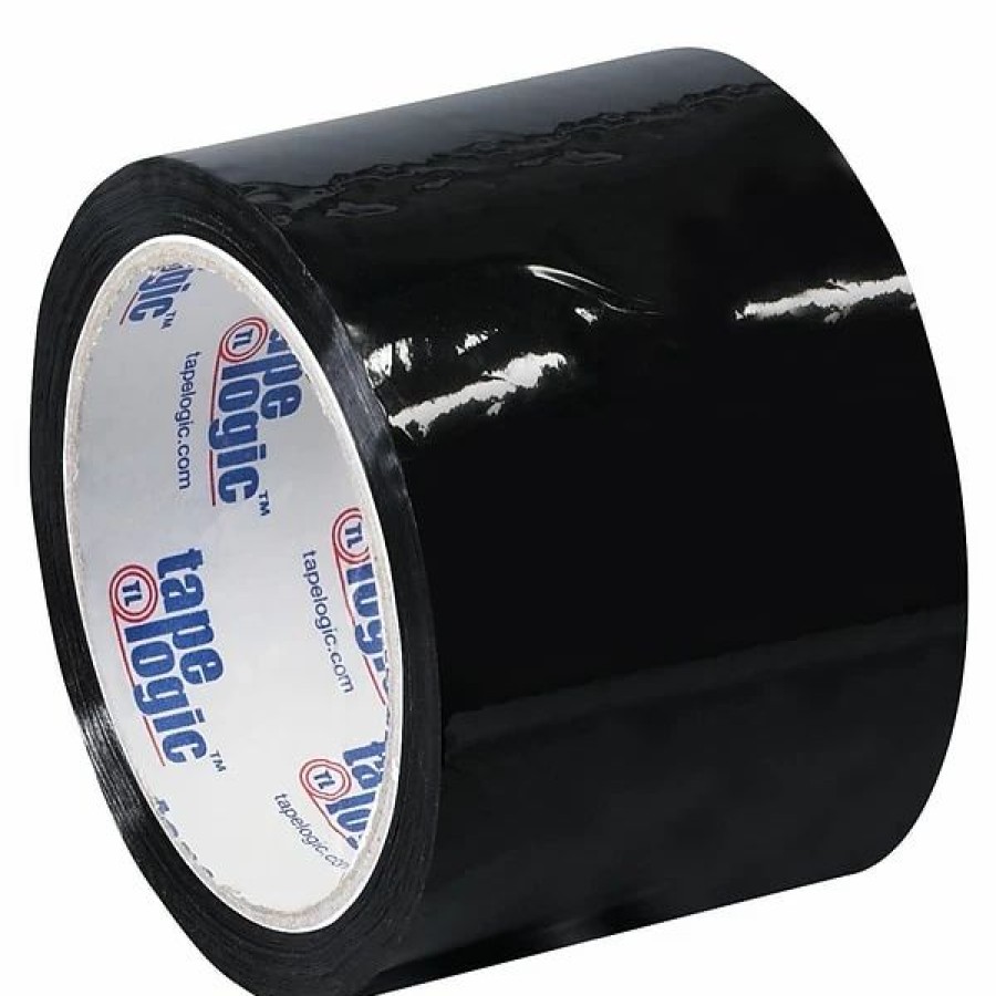 Packing Tape & Dispensers * | Packing Tape Tape Logic 3 W X 55 Yards Black Carton Sealing Tape, 24 Pack (T90522Bk)