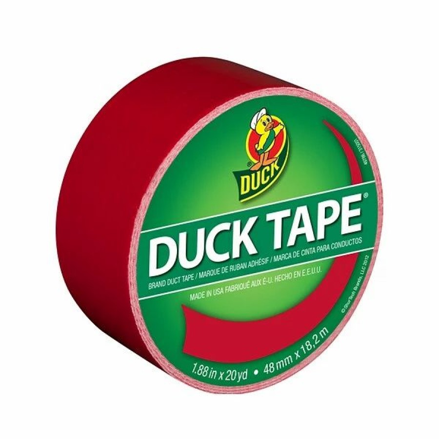 Tape * | Duck Heavy Duty Duct Tape, 1.88 X 20 Yds., Assorted Colors, 3 Rolls/Pack (Duckusa3Pk-Stp)