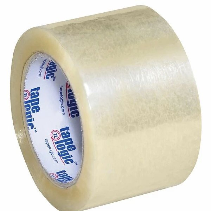 Packing Tape & Dispensers * | Acrylic Tape Tape Logic Acrylic Packing Tape, 1.8 Mil, 3 X 110 Yds., Clear, 24/Carton (T905170)