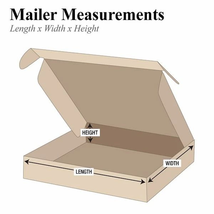 Corrugated Boxes & Pads * | Partners Brand Deluxe Literature Mailers, 10 X 10 X 4 , Kraft, 50/Bundle (Mfl10104K)