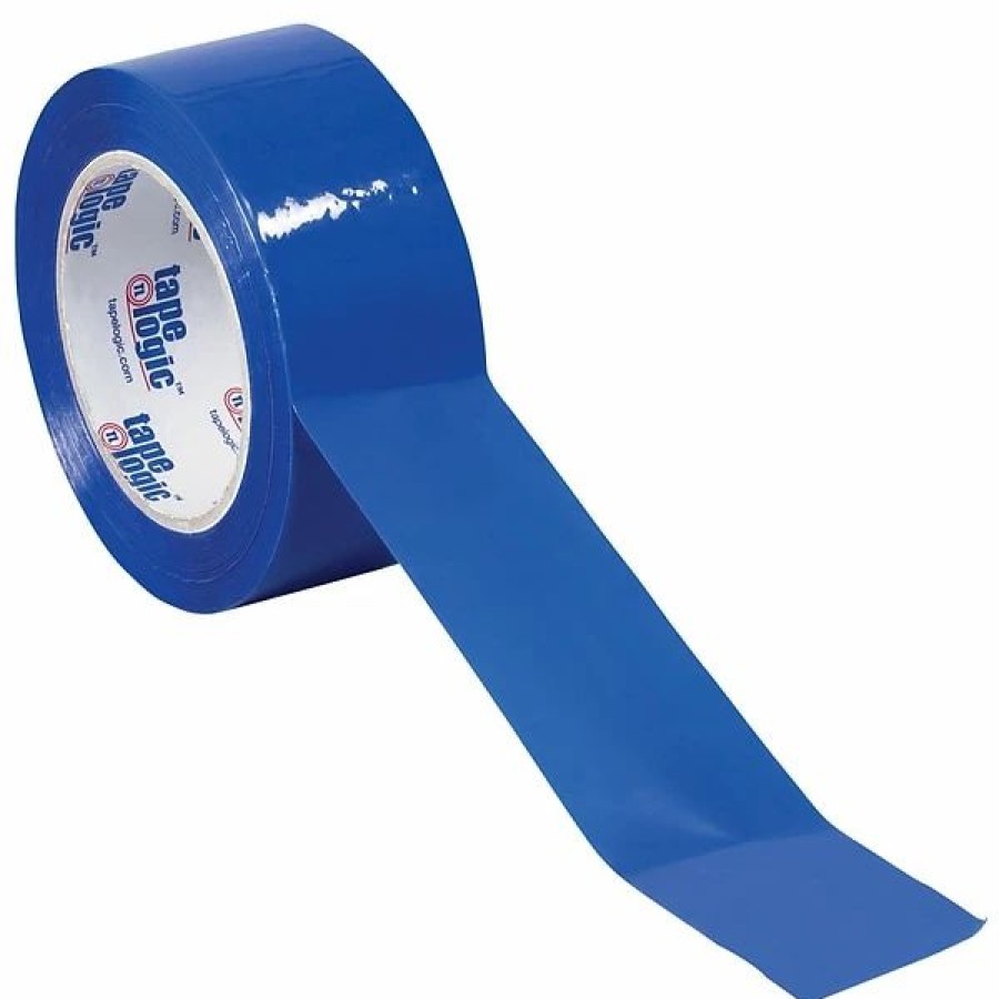 Packing Tape & Dispensers * | Packing Tape Tape Logic Carton Sealing Tape, 2.2 Mil, 2 X 110 Yds., Blue, 36/Case (T90222B)