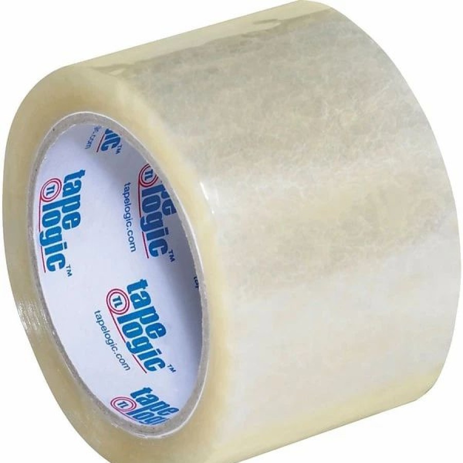 Packing Tape & Dispensers * | Acrylic Tape Tape Logic Acrylic Packing Tape, 2.6 Mil, 3 X 55 Yds., Clear, 24/Carton (T905291)