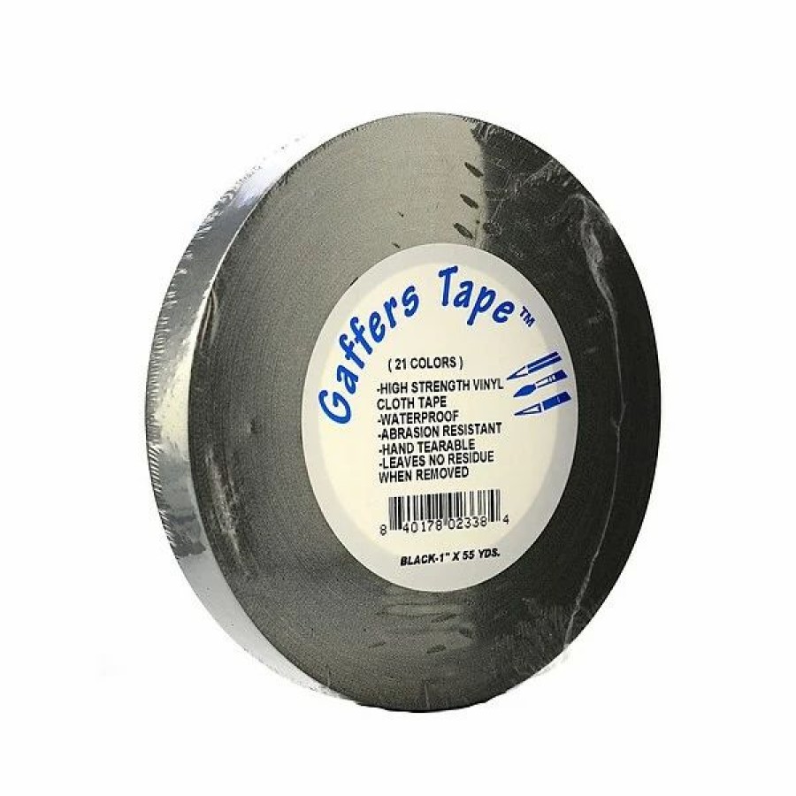 Tape * | Craft Tape Pro Tapes Pro-Gaffer Tape 1 In. X 60 Yd. [Pack Of 2] (2Pk-Pg1Bla)