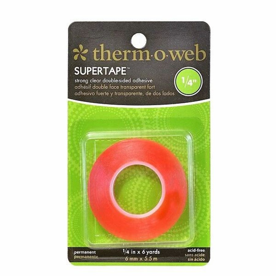 Tape * | Thermoweb Craft Tape Therm O Web Super Tape 1/4 In. X 6 Yd. Roll [Pack Of 4] (4Pk-4101)