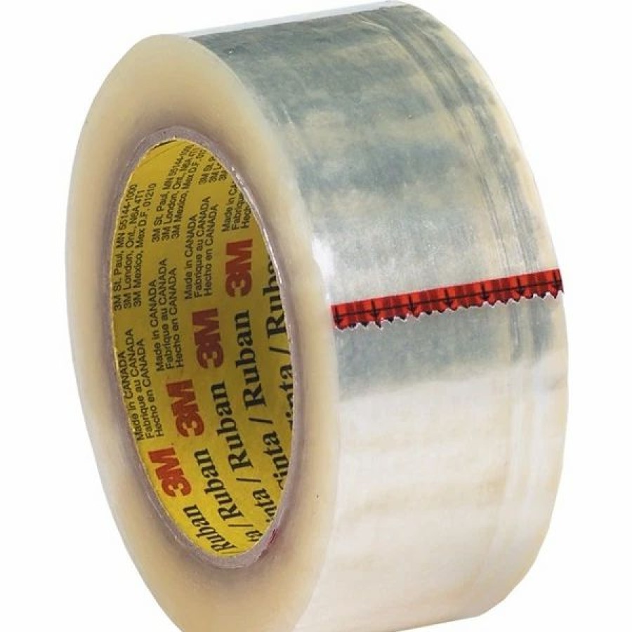 Packing Tape & Dispensers * | Scotch Hot Melt Tapes 3M #371 Hot Melt Packaging Tape, 2 X55 Yds., Clear, 36/Case