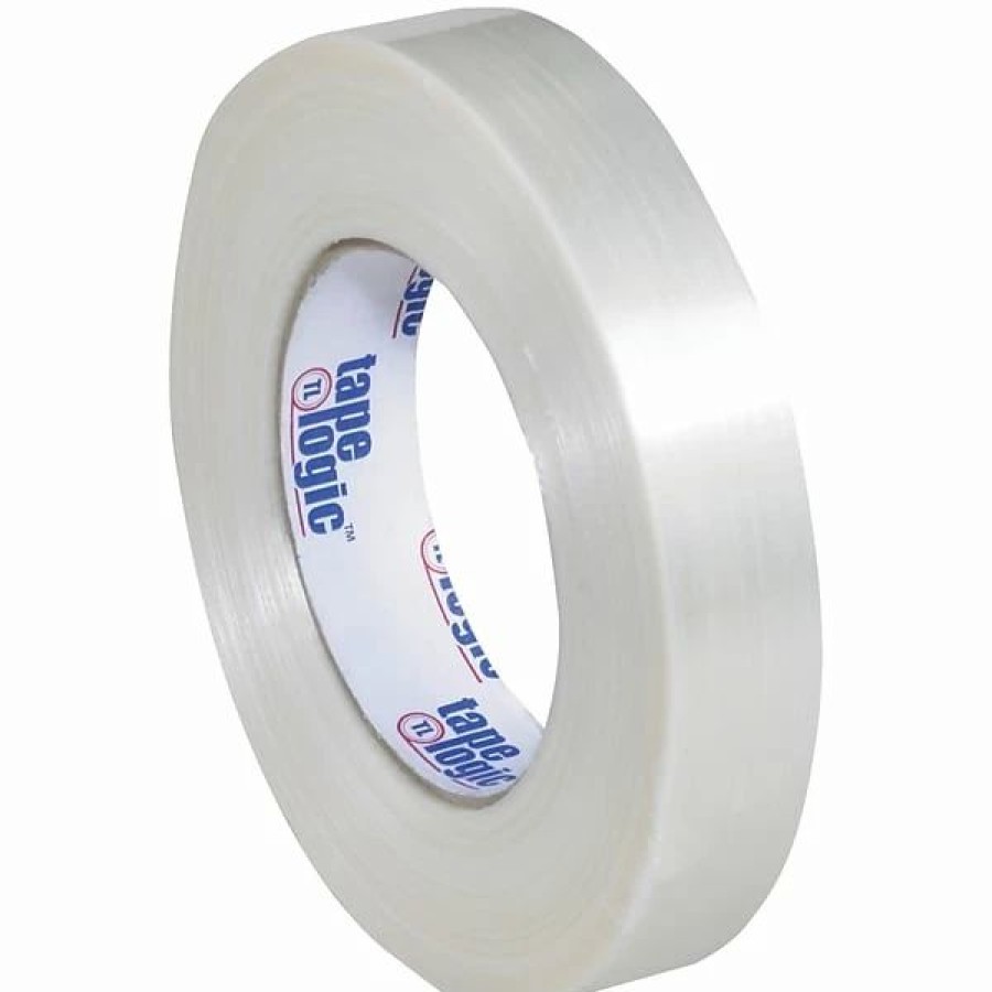 Packing Tape & Dispensers * | Si Products Filament Tape Tape Logic 1550 Strapping Tape, 1 X 60 Yds., Clear, 12/Case (T915155012Pk)