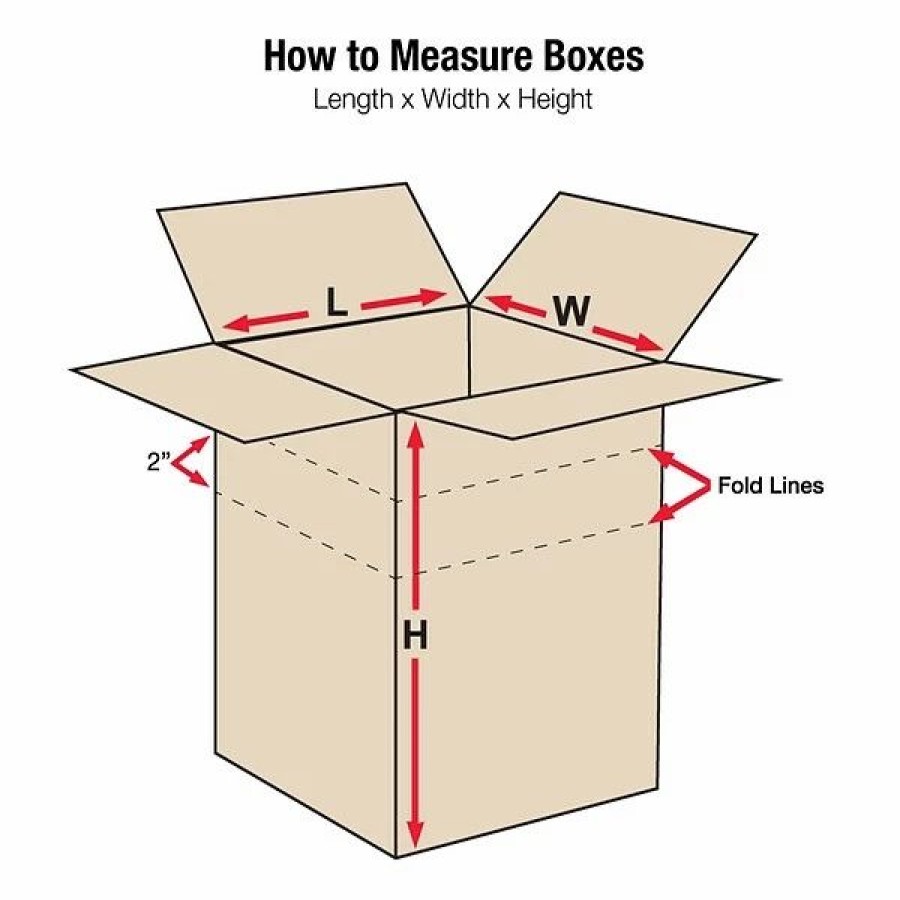 Corrugated Boxes & Pads * | Corrugated Boxes; 26 Length Si Products 26 X 20 X 12 Multi-Depth Shipping Boxes, 200#/Ect-32 Mullen Rated Corrugated, Pack Of 10, (Md262012)