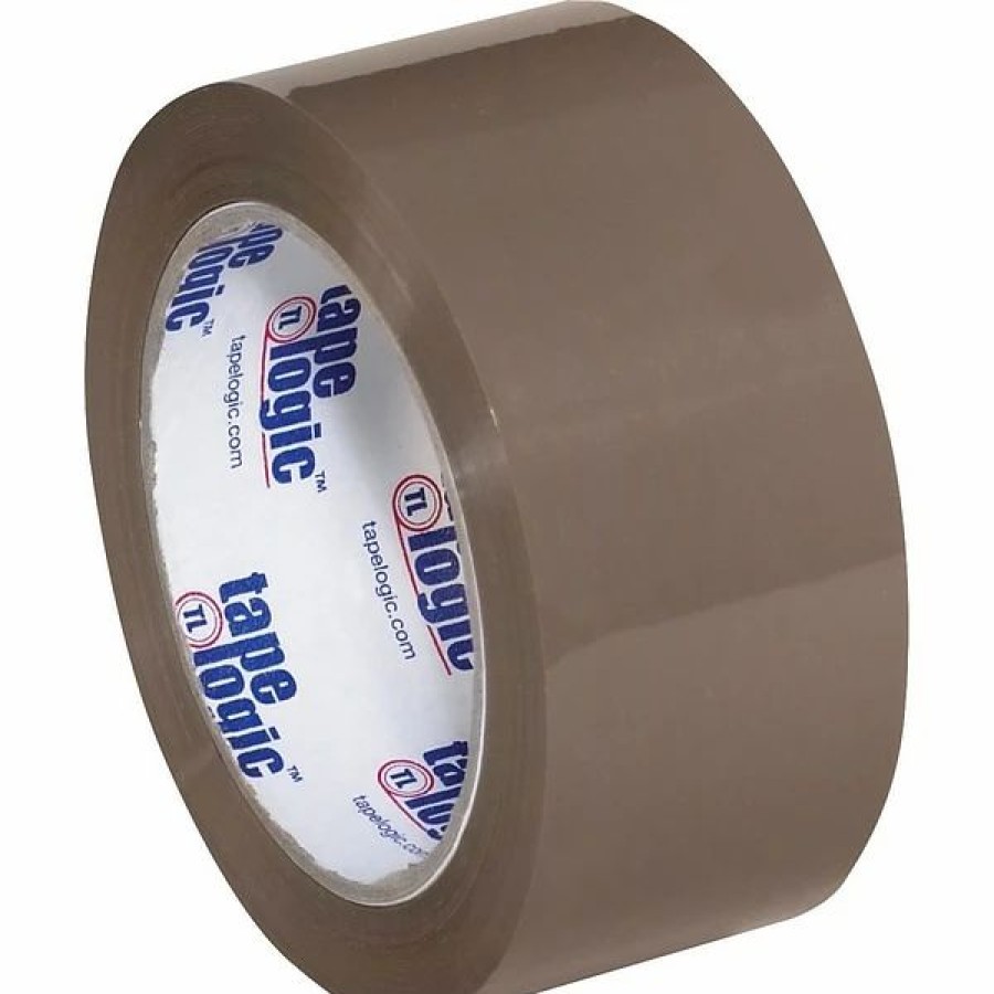 Packing Tape & Dispensers * | Hot Melt Tapes Tape Logic #600 Economy Tape, 1.6 Mil, 2 X 110 Yds., Tan, 36/Carton (T902600T)