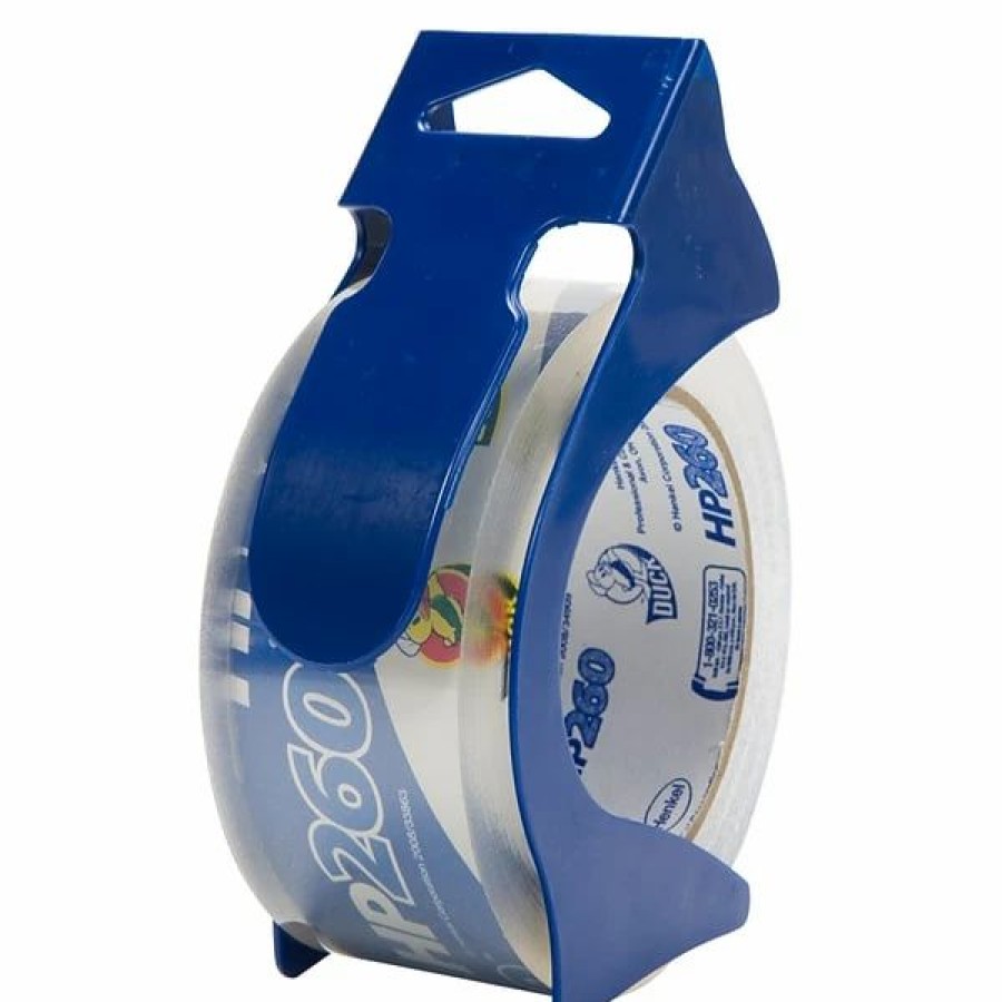 Packing Tape & Dispensers * | Acrylic Tape Duck Brand 1.88 In. X 60 Yd. Hp260 Packing Tape With Dispenser, Clear (393186)