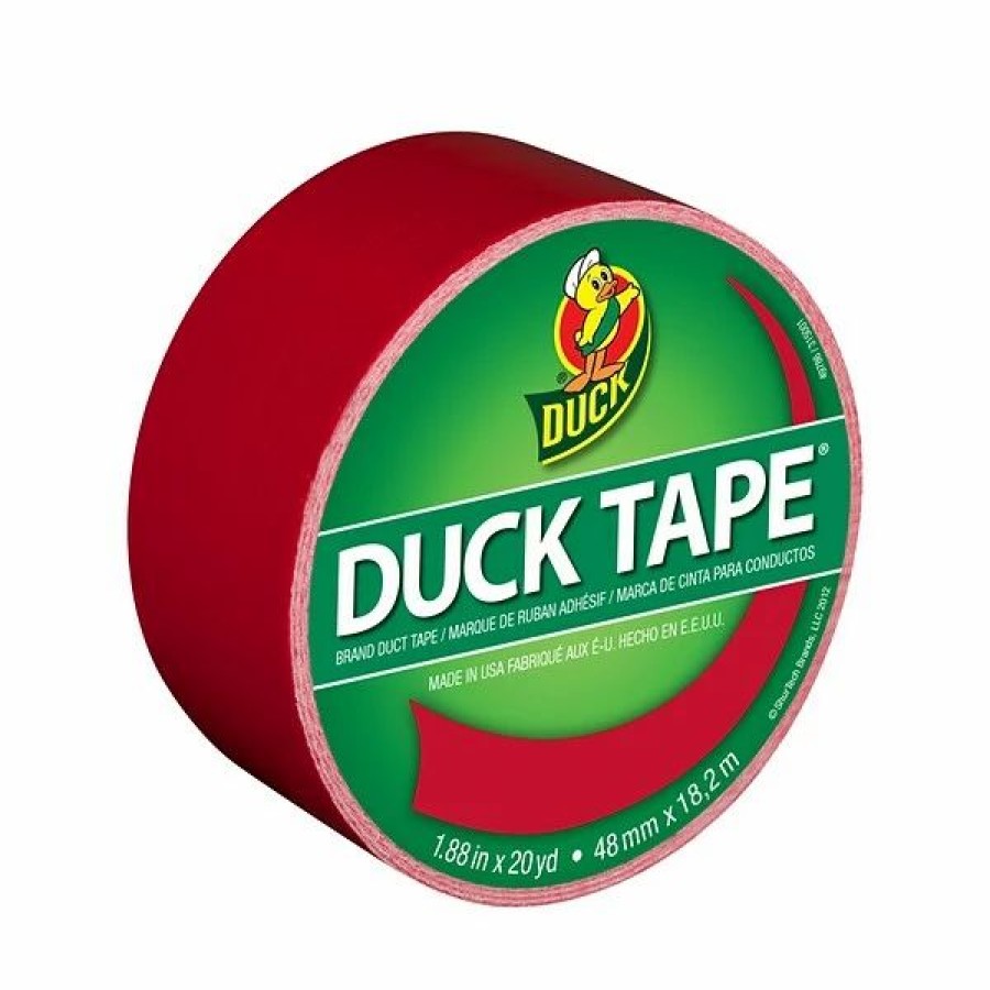 Tape * | Duck Heavy Duty Duct Tape, 1.88 X 20 Yds., Assorted Colors, 3 Rolls/Pack (Duckprm3Pk-Stp)